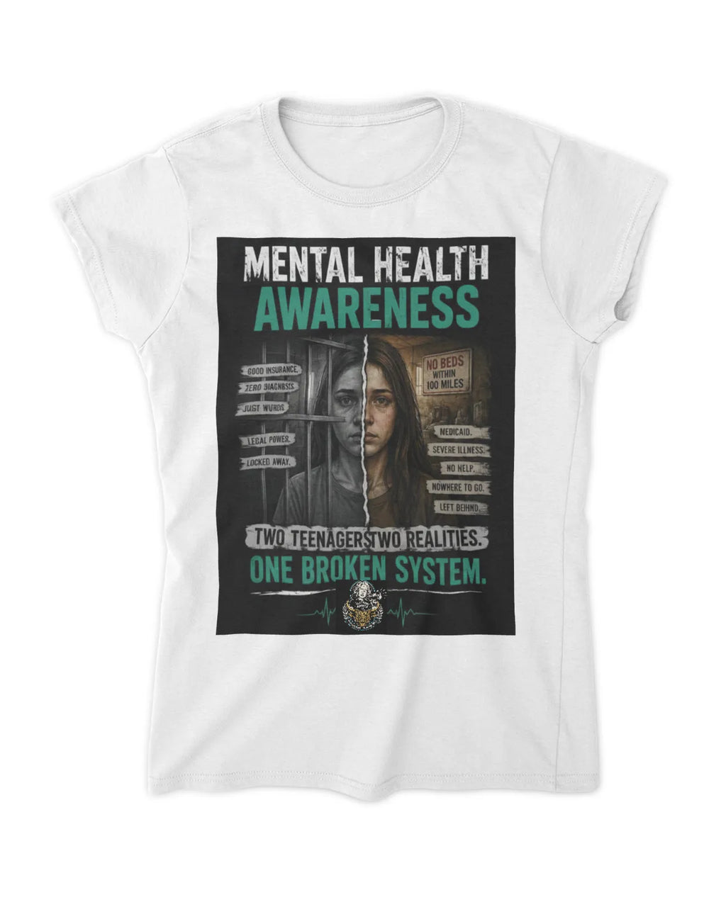 Teen Captive—Fitted—Women’s T-Shirt