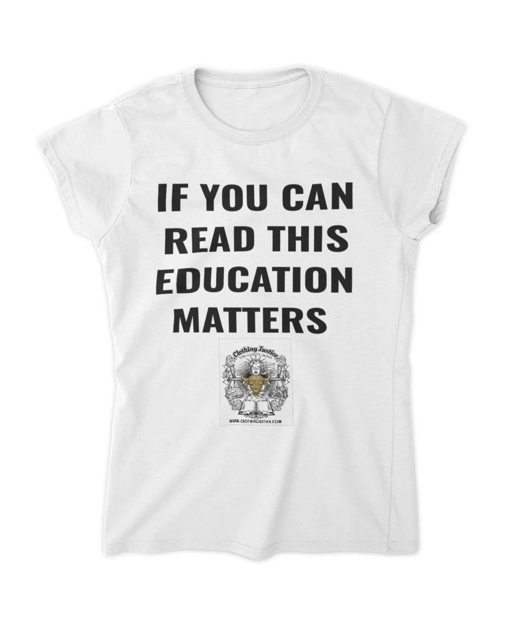 Reading Is Fun-Fitted Women’s T-Shirt