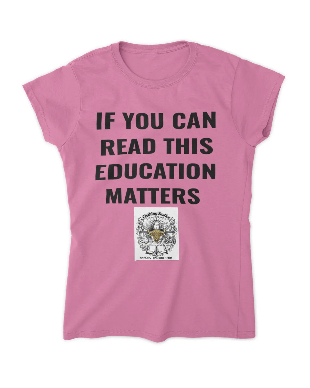 Reading Is Fun-Fitted Women’s T-Shirt