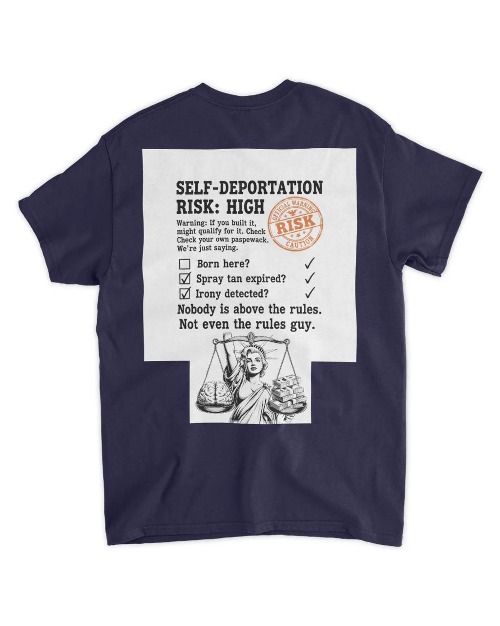 Funny How the Orange Faded — Voting Movement Tee | Clothing Justice