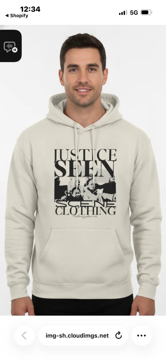 Justice Scene Unisex-Premium Hoodie