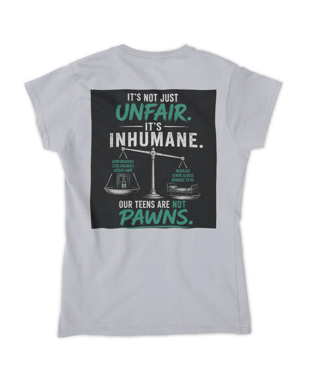 Teen Captive—Fitted—Women’s T-Shirt
