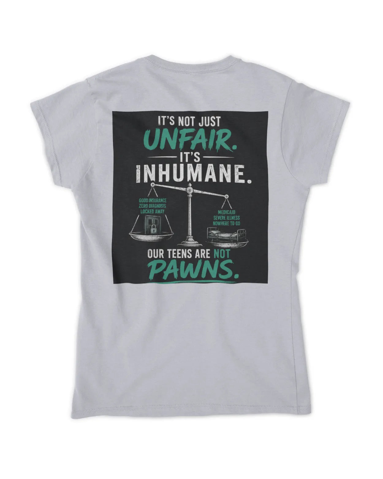 Teen Captive—Fitted—Women’s T-Shirt