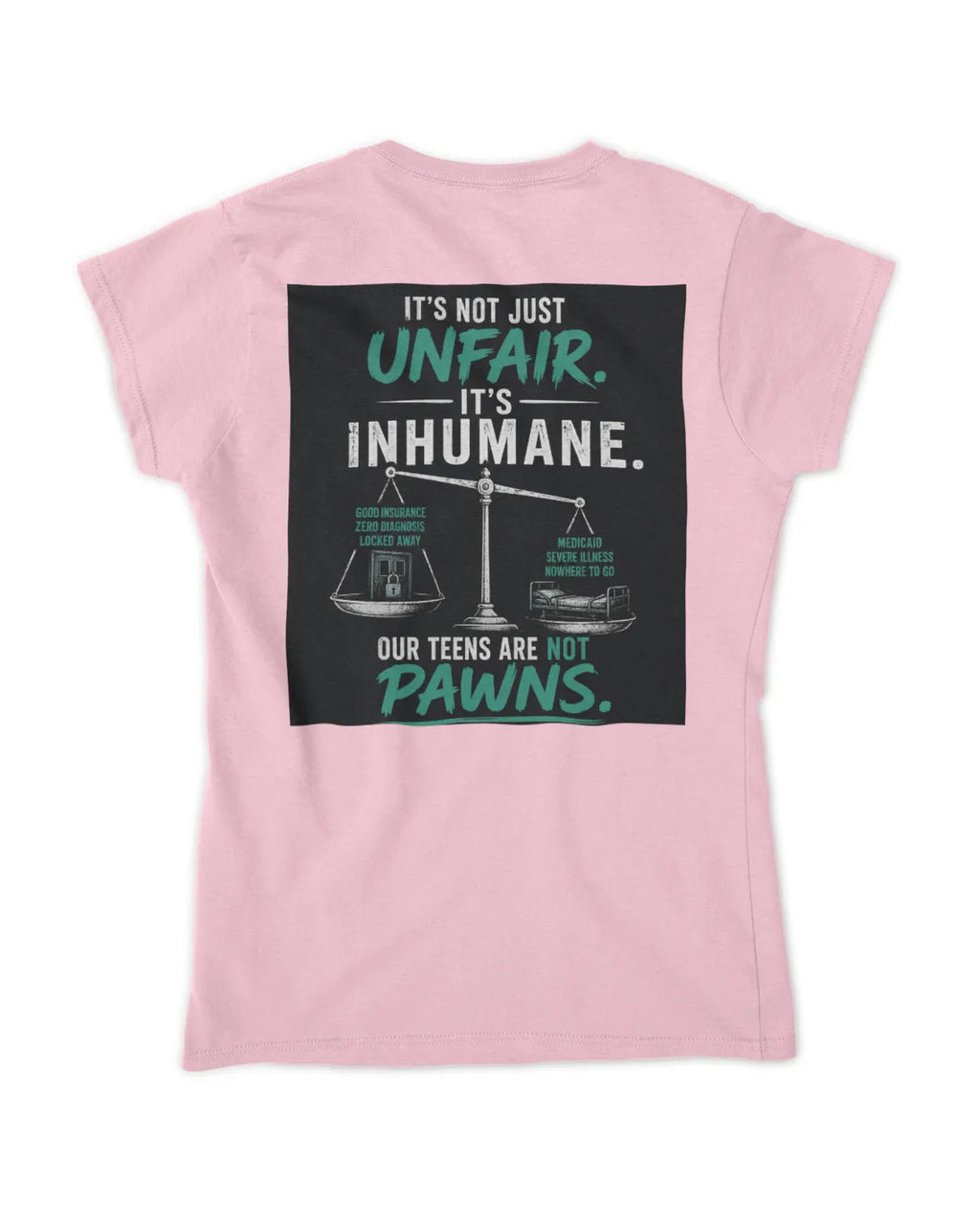 Teen Captive—Fitted—Women’s T-Shirt