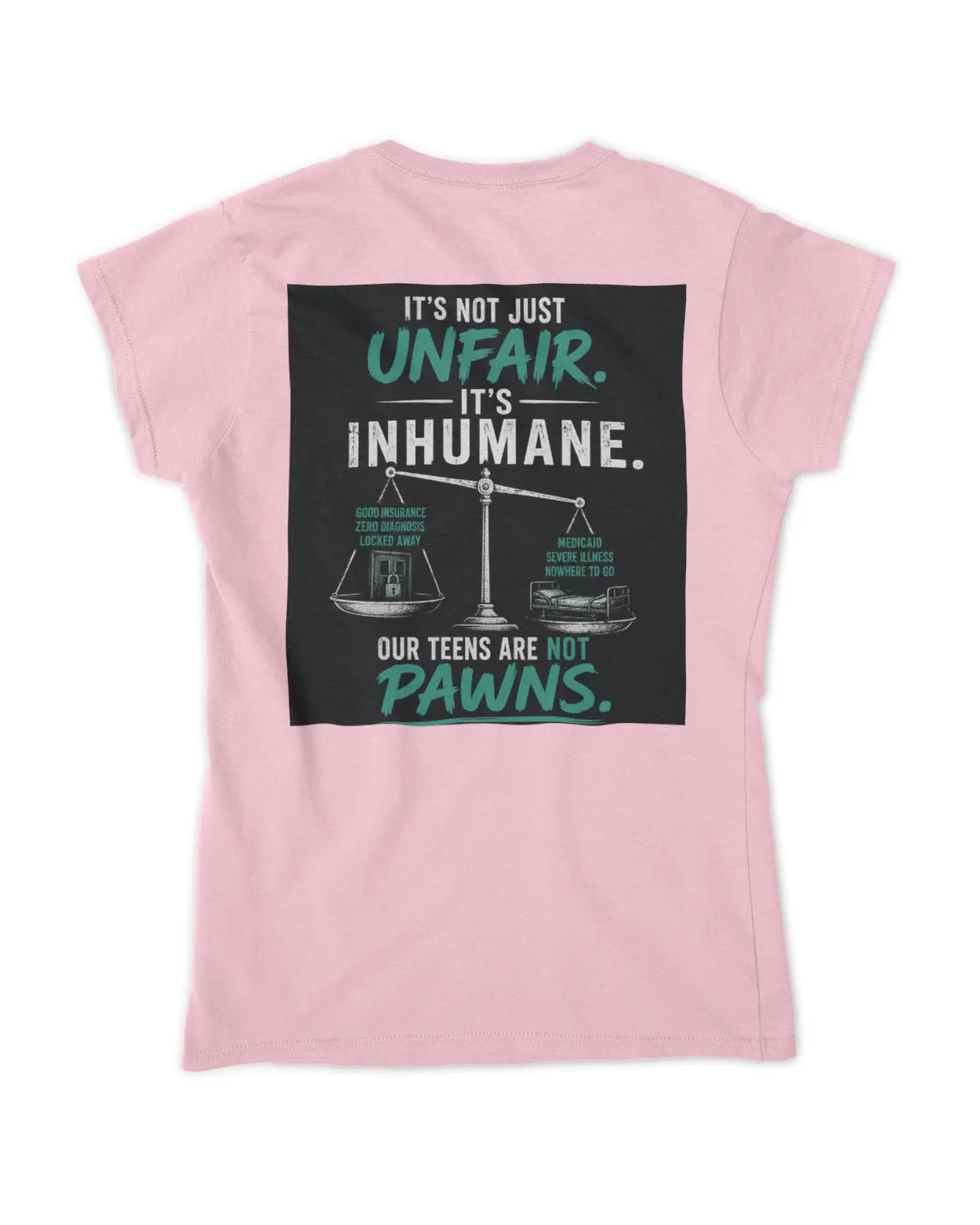 Teen Captive—Fitted—Women’s T-Shirt