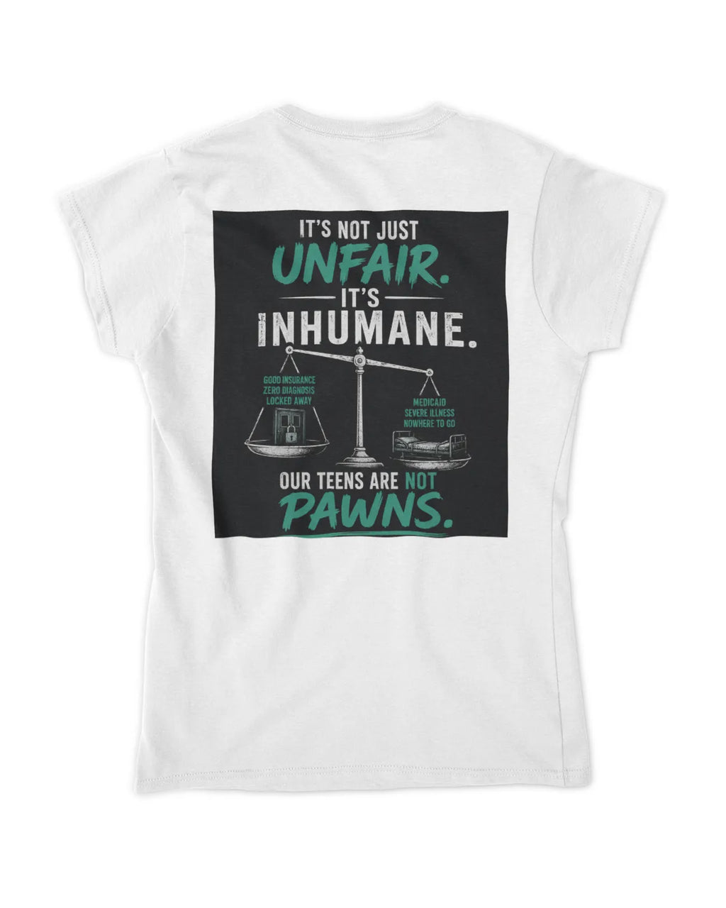 Teen Captive—Fitted—Women’s T-Shirt