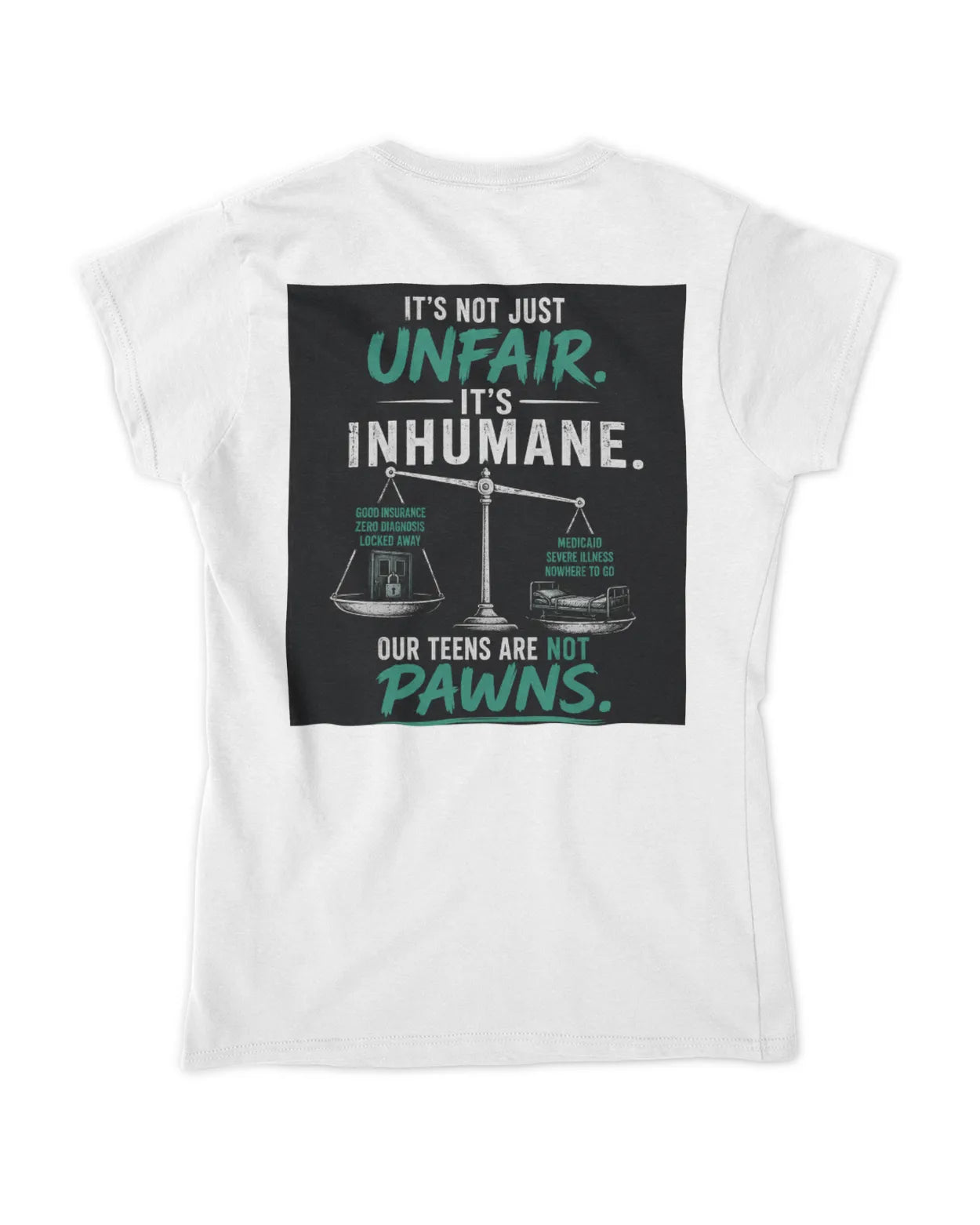 Teen Captive—Fitted—Women’s T-Shirt