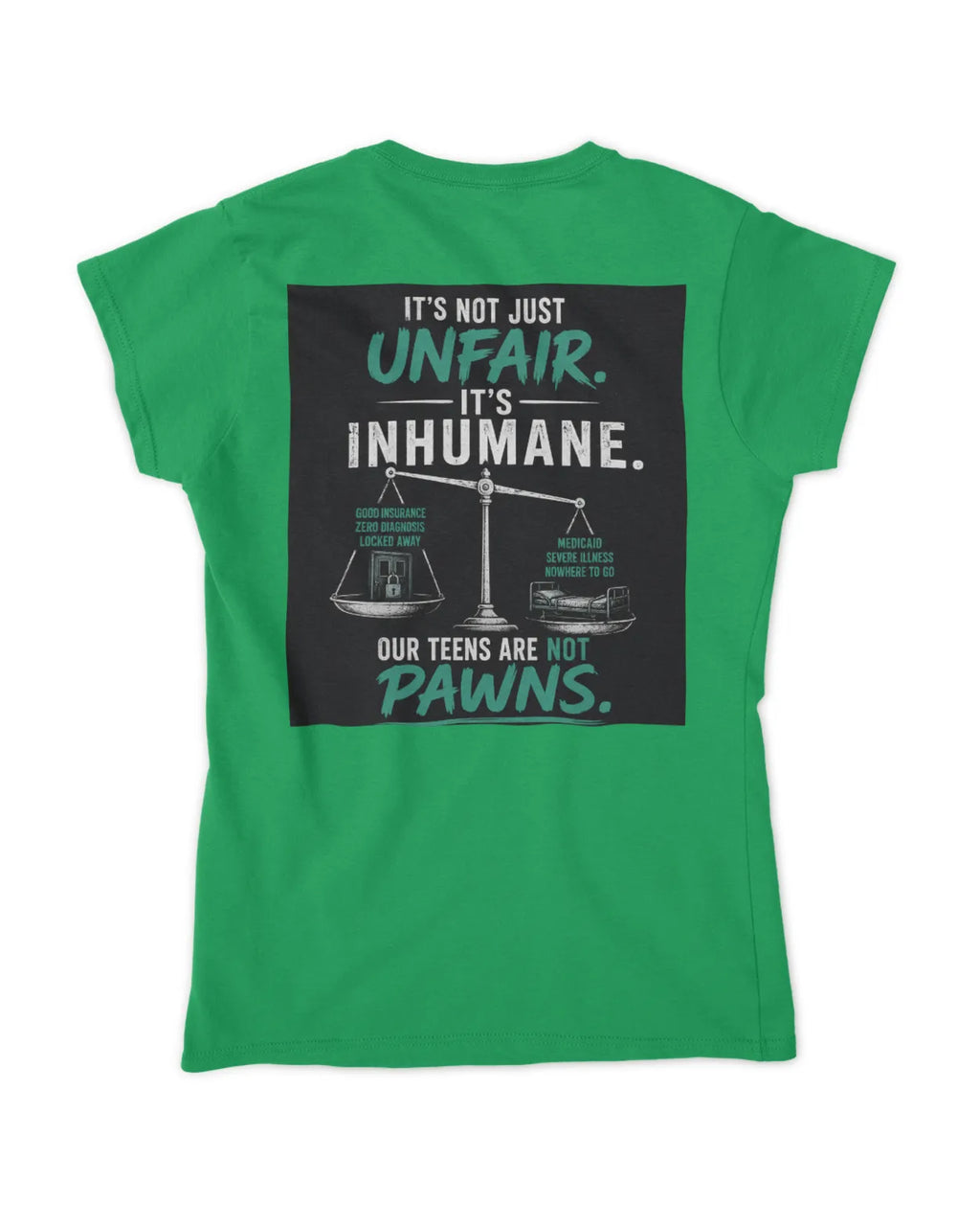 Teen Captive—Fitted—Women’s T-Shirt