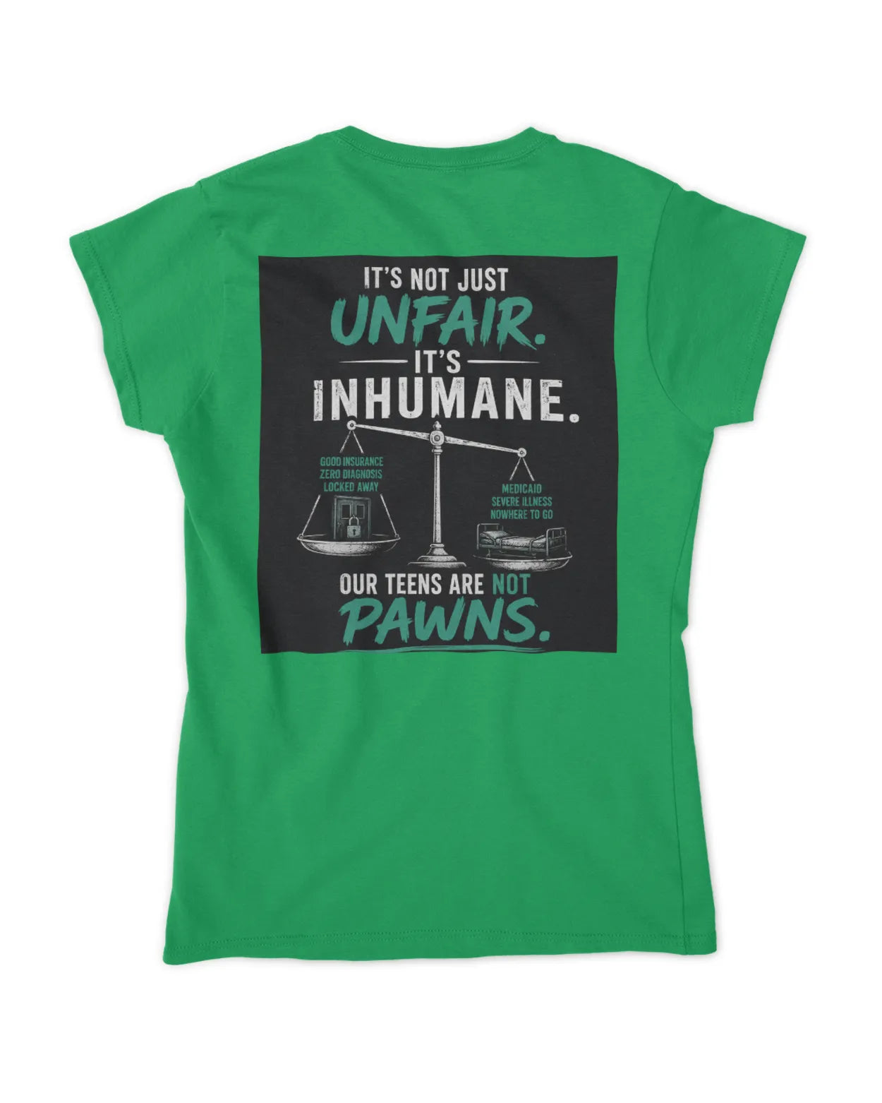 Teen Captive—Fitted—Women’s T-Shirt