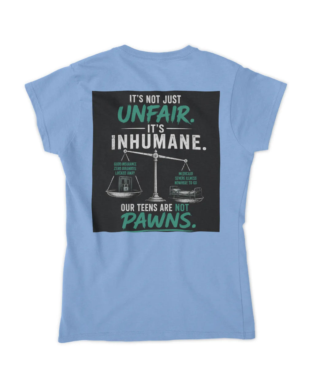 Teen Captive—Fitted—Women’s T-Shirt