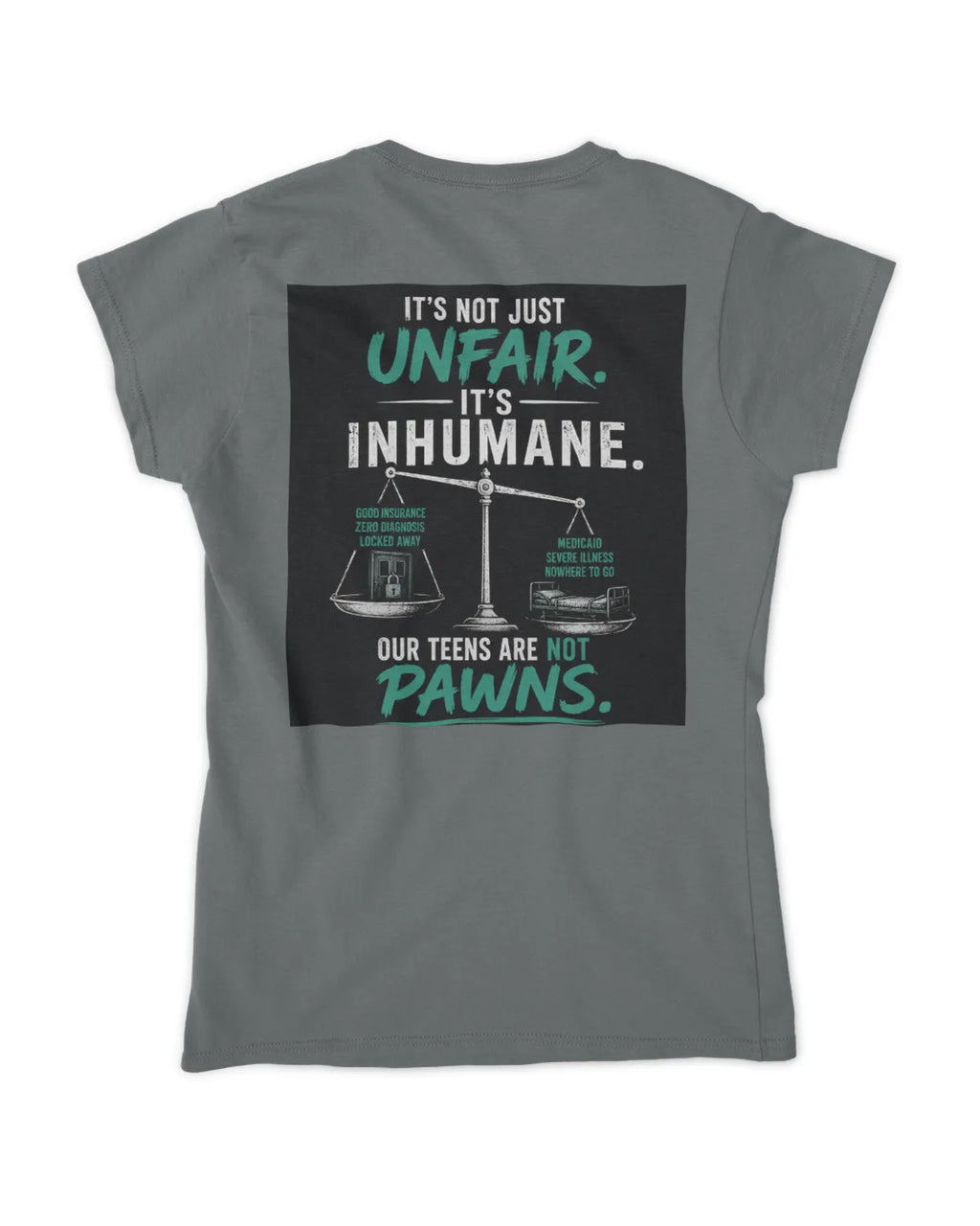 Teen Captive—Fitted—Women’s T-Shirt