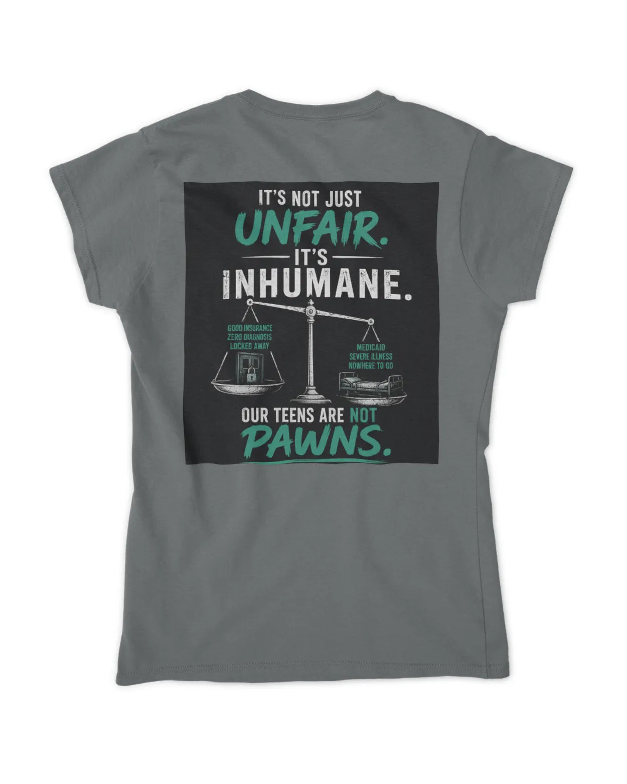 Teen Captive—Fitted—Women’s T-Shirt