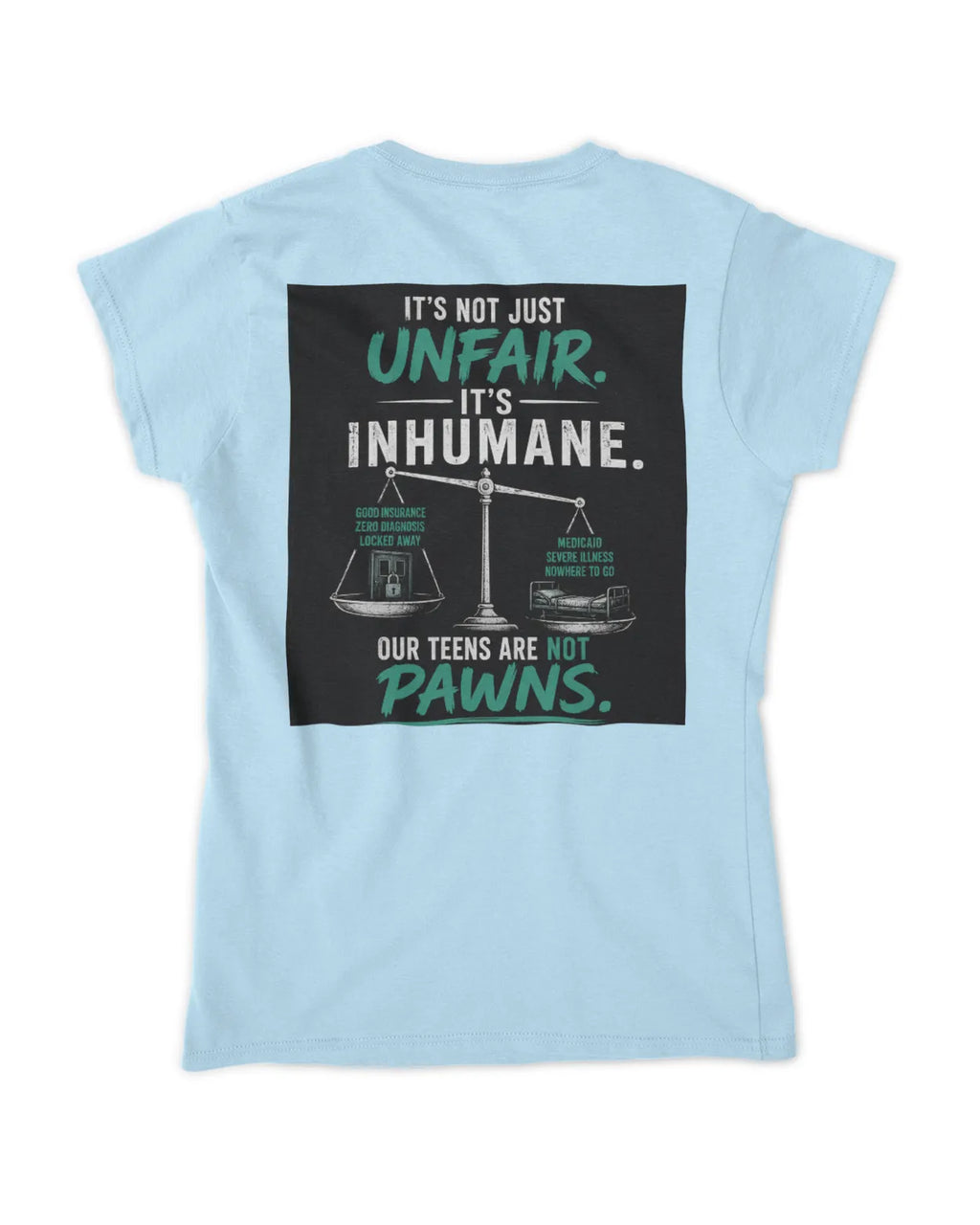 Teen Captive—Fitted—Women’s T-Shirt