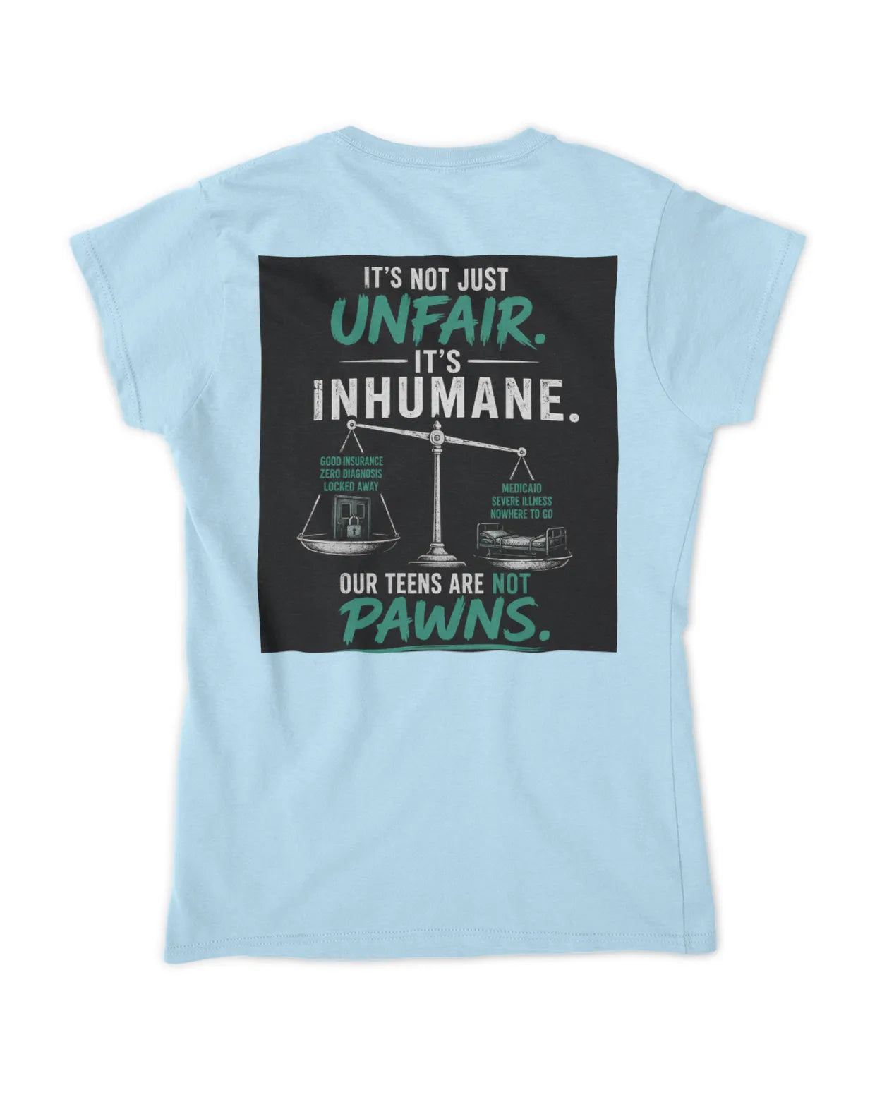 Teen Captive—Fitted—Women’s T-Shirt
