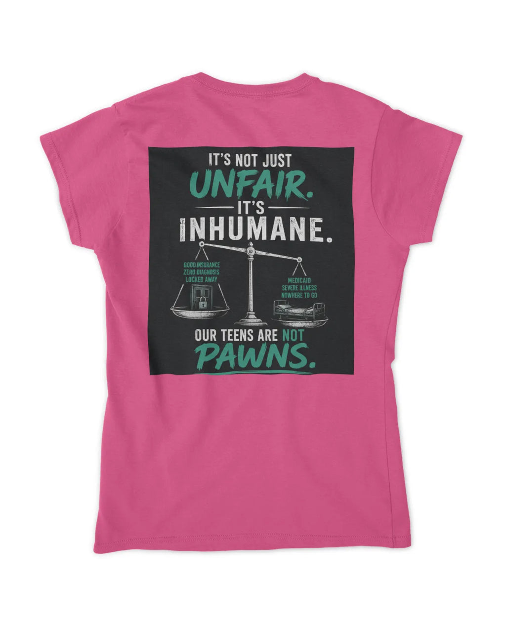 Teen Captive—Fitted—Women’s T-Shirt