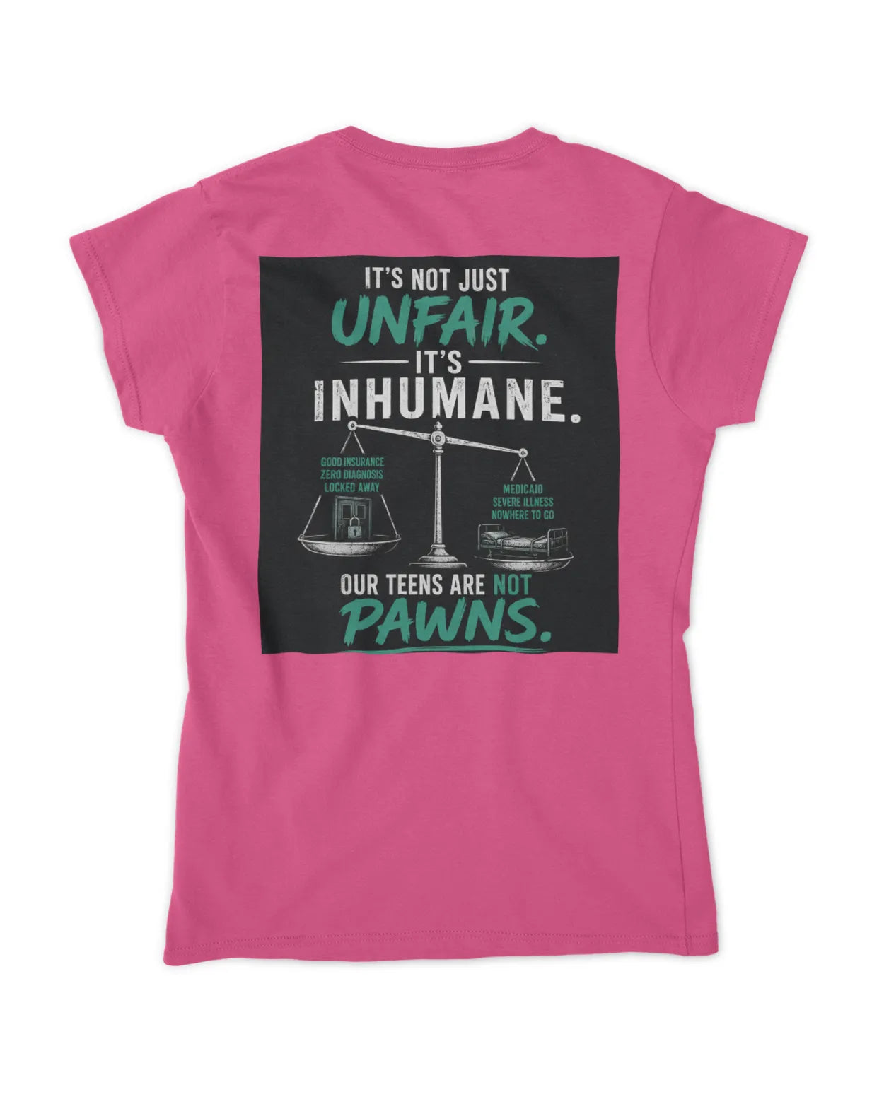 Teen Captive—Fitted—Women’s T-Shirt