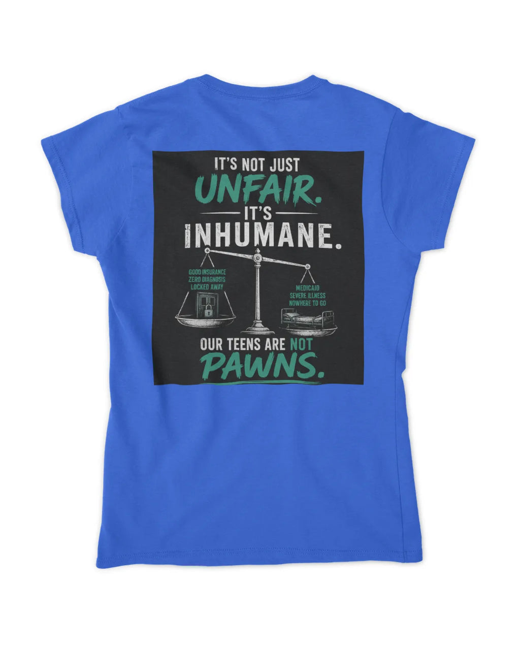 Teen Captive—Fitted—Women’s T-Shirt