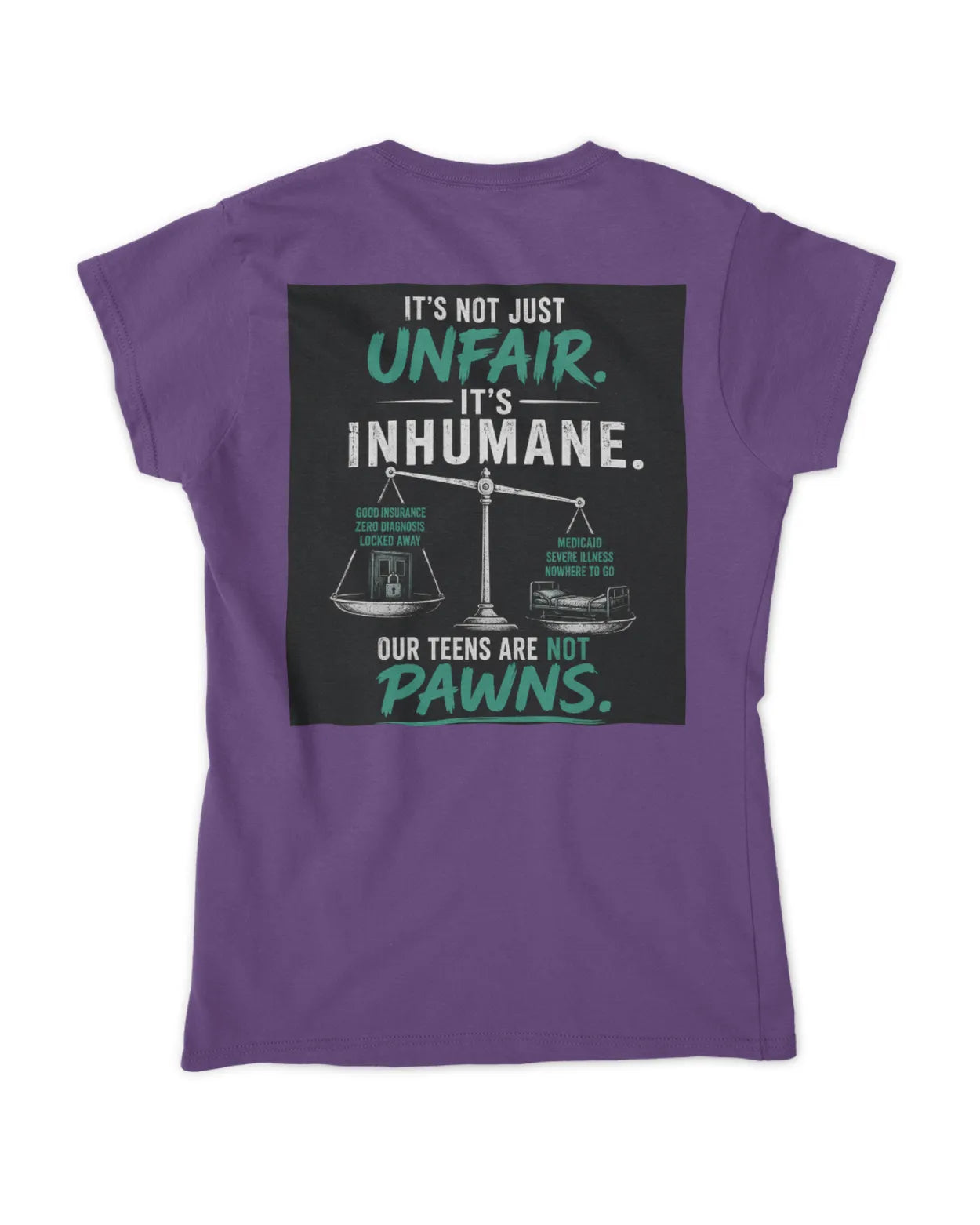Teen Captive—Fitted—Women’s T-Shirt